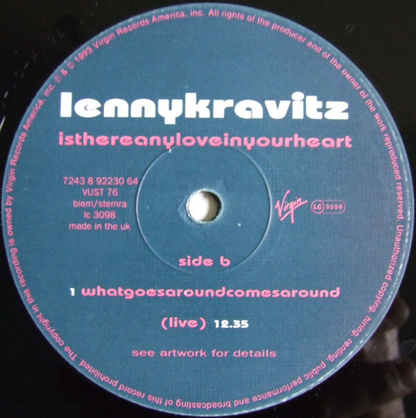 Lenny Kravitz -Is There Any Love In Your Heart
