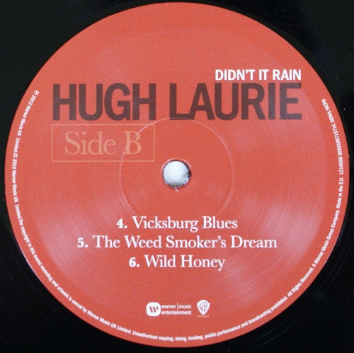Hugh Laurie -Didn't It Rain