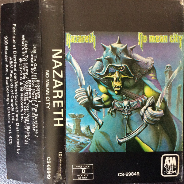 Nazareth (2) - No Mean City