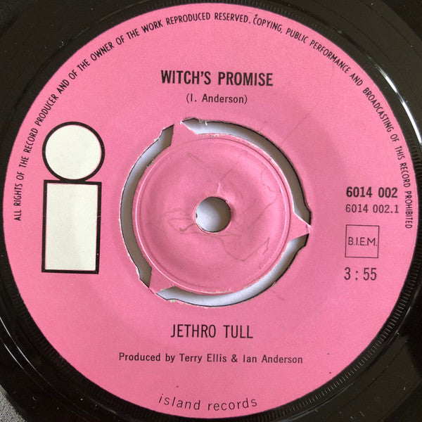 Jethro Tull -The Witch's Promise / Teacher