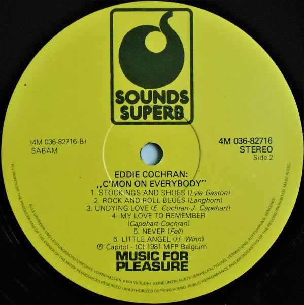 Eddie Cochran -C'Mon Everybody