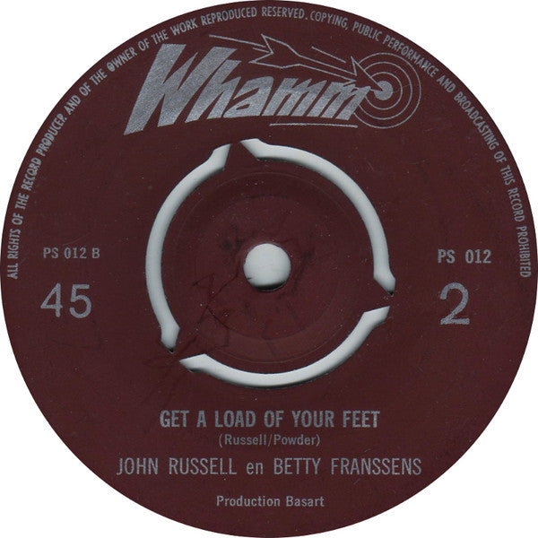 John King Size Russell* -Oh Monah / Get A Load Of Your Feet