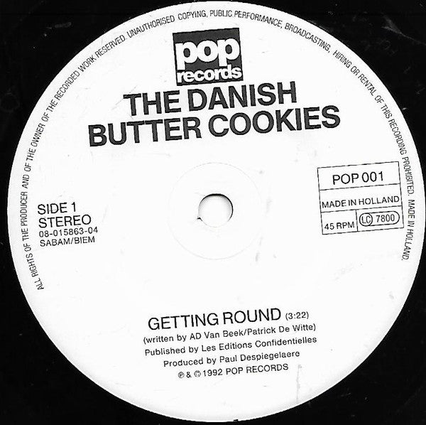 The Danish Butter Cookies -Getting Round