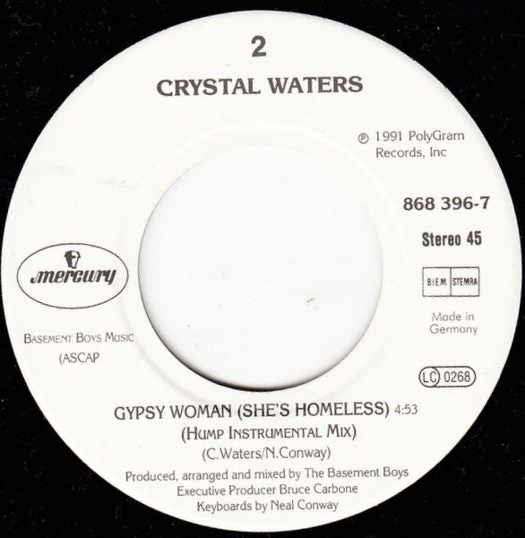 Crystal Waters -Gypsy Woman (La Da Dee La Da Da)
