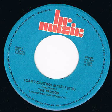 The Troggs -I Can't Control Myself / Wild Thing