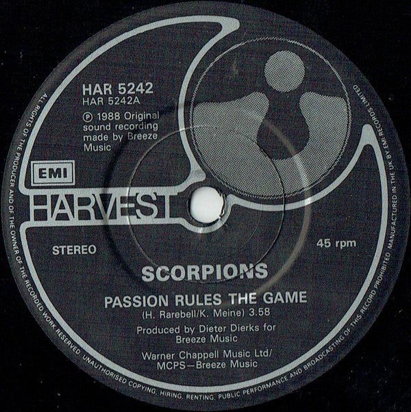 Scorpions -Passion Rules The Game