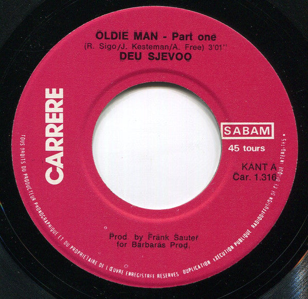 Deu Sjevoo -Oldie Man