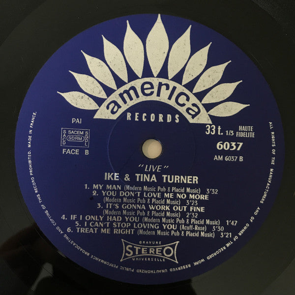 Ike & Tina Turner -Live!