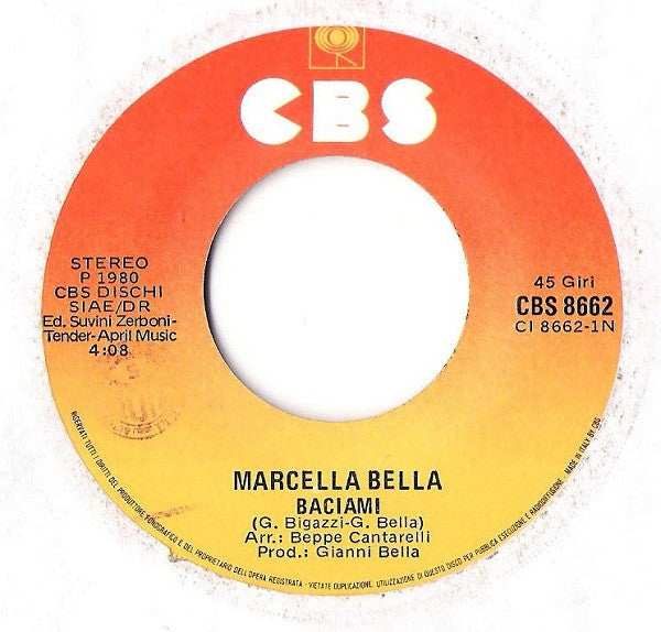 Marcella Bella -Baciami