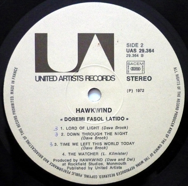 Hawkwind -Doremi Fasol Latido