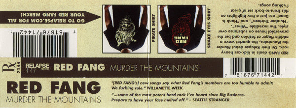Red Fang -Murder The Mountains