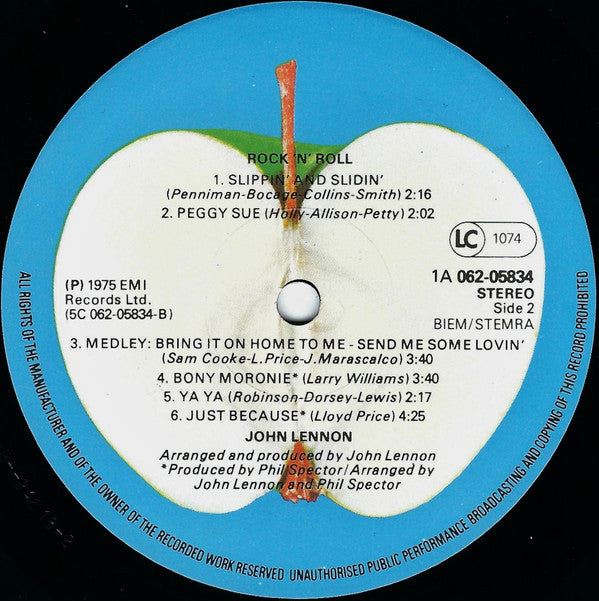 John Lennon -Rock 'N' Roll