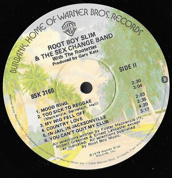 Root Boy Slim & The Sex Change Band With The Rootettes* -Root Boy Slim & The Sex Change Band With The Rootettes