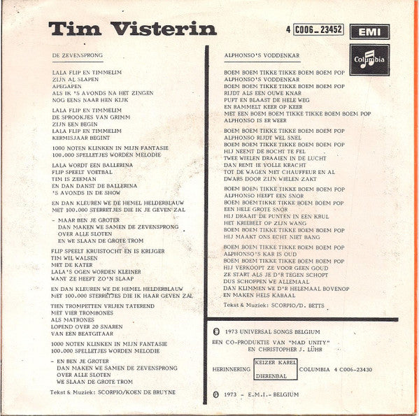 Tim Visterin En Mad Unity -Alphonso's Voddenkar
