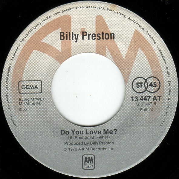 Billy Preston -Nothing From Nothing