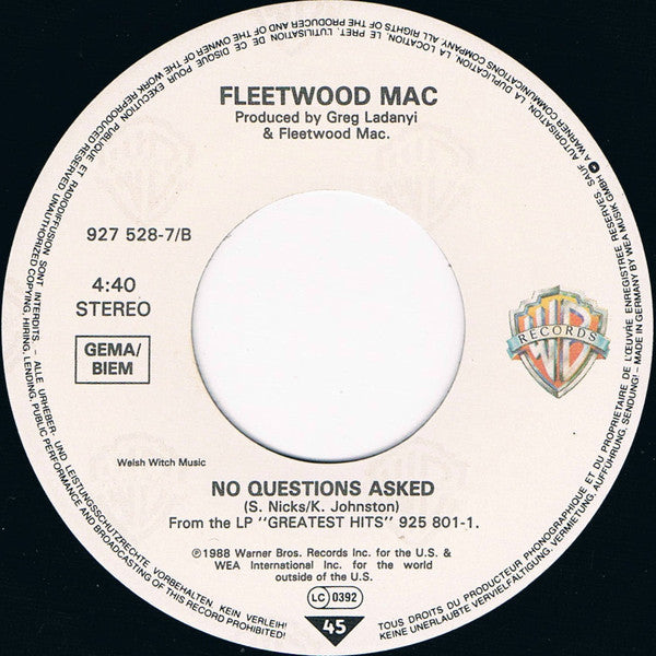 Fleetwood Mac - Hold Me
