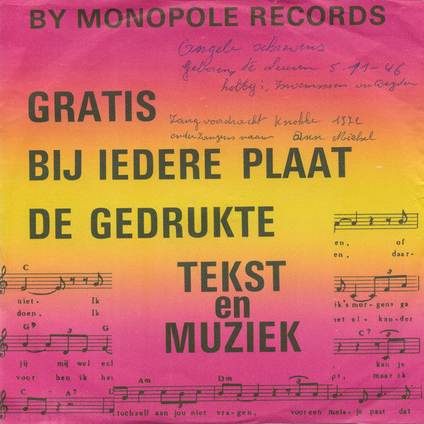 Ankie Ritzy - Ik Kan Het Toch Zelf Niet Vragen