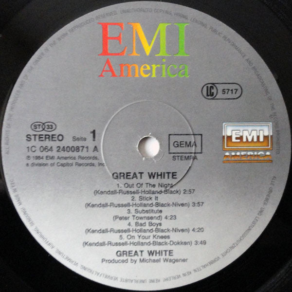 Great White -Great White