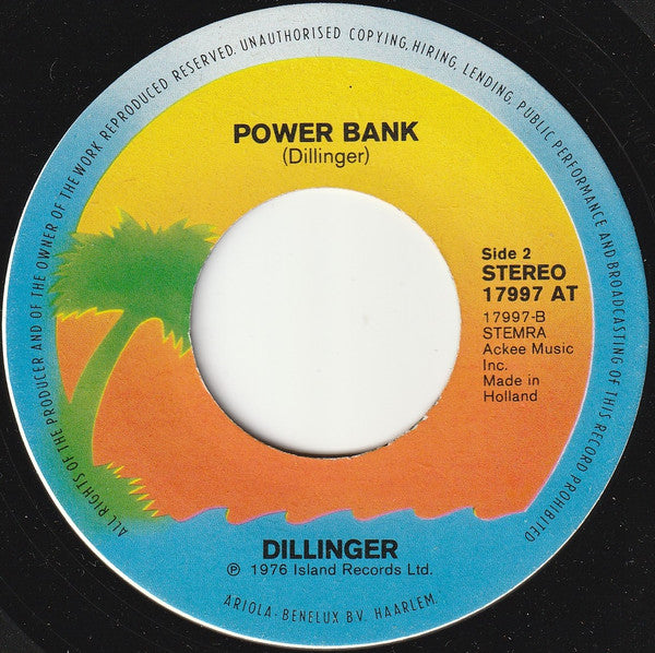 Dillinger -Cokane My Brain