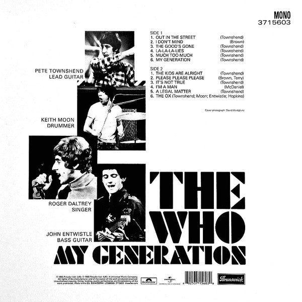 The Who -My Generation
