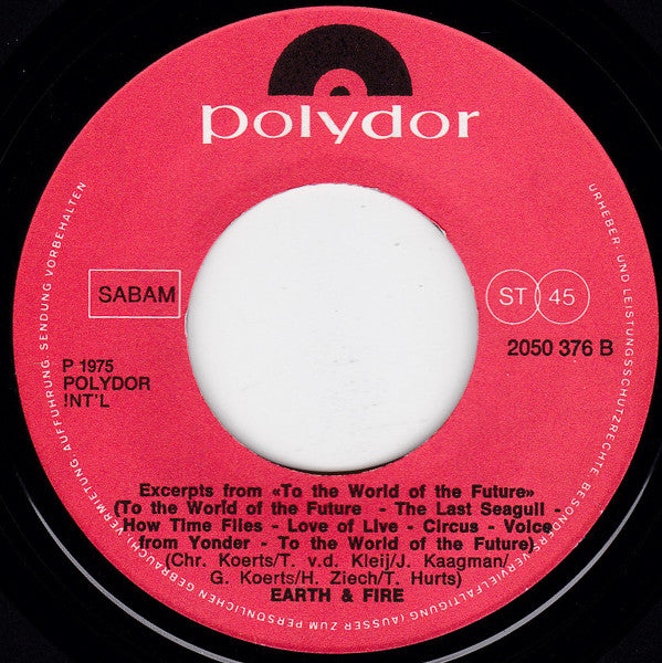 Earth & Fire* -Thanks For The Love