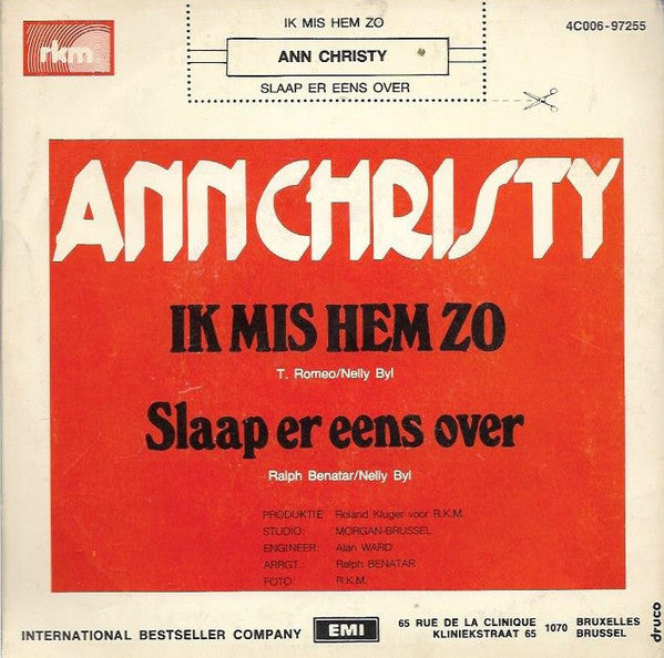 Ann Christy -Ik Mis Hem Zo