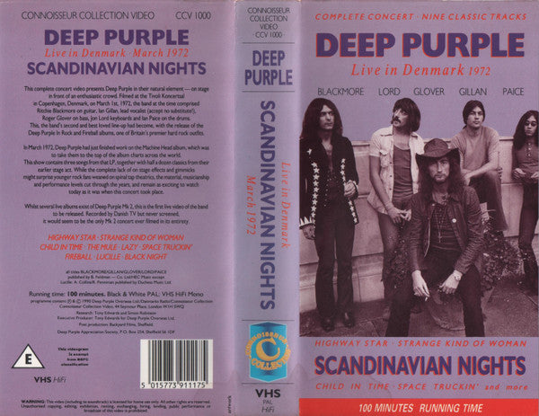 Deep Purple -Scandinavian Nights (Live In Denmark 1972)