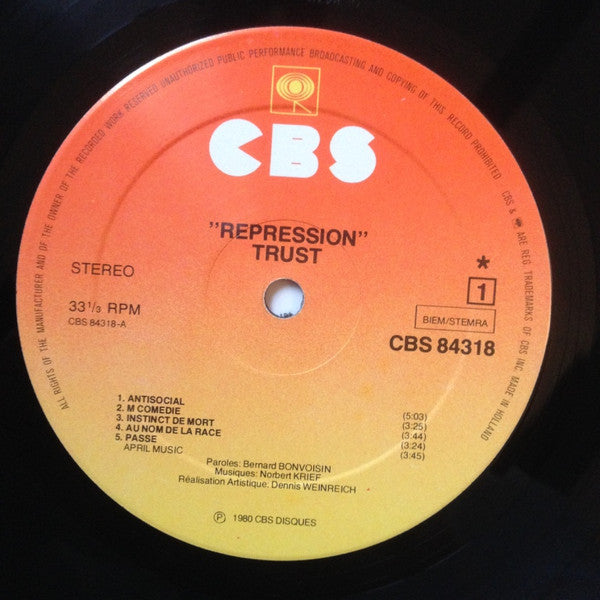 Trust (2) - Repression