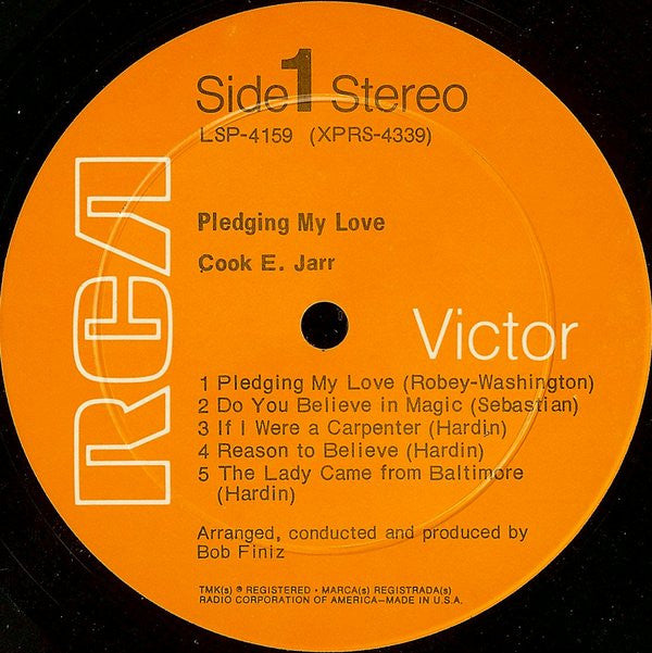 Cook E. Jarr -Pledging My Love