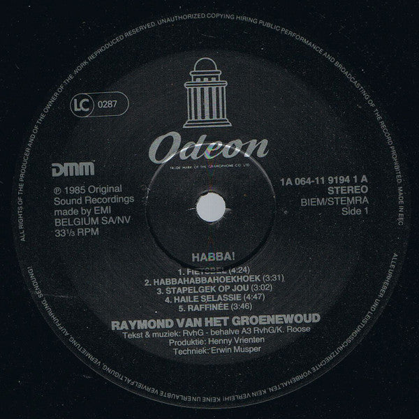 Raymond van het Groenewoud -Habba!