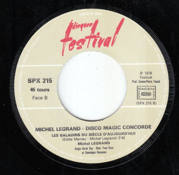 Michel Legrand -Disco Magic Concorde (Part.1)