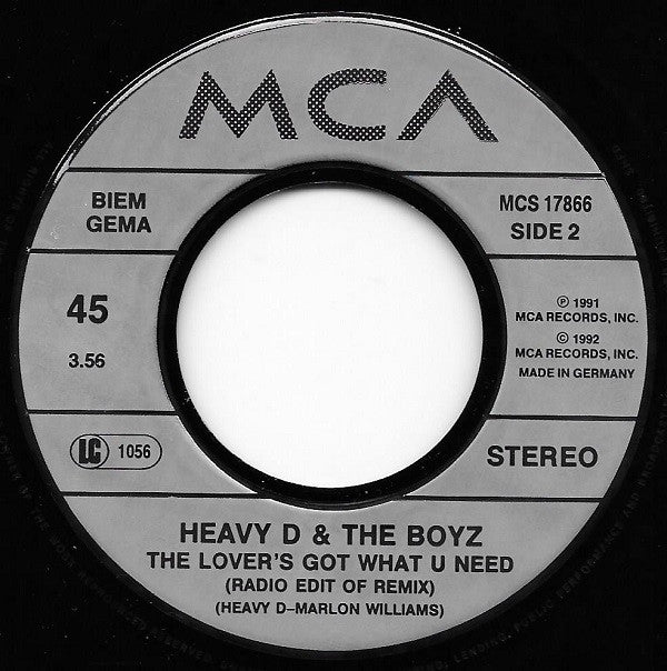 Heavy D And The Boyz* -The Lover's Got What U Need