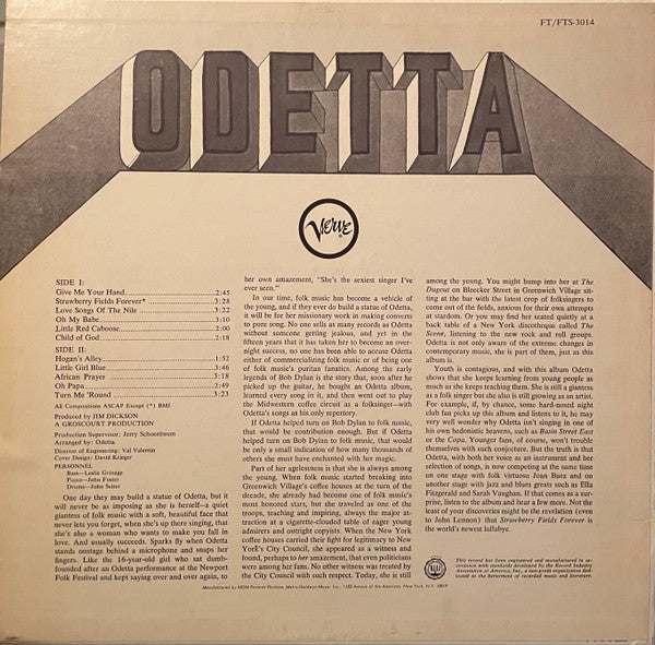 Odetta -Odetta