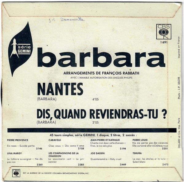 Barbara (5) - Nantes