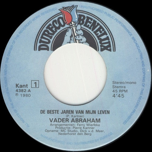 Vader Abraham -Mijn Dorpje Elst Bij Nijmegen / De Beste Jaren Van Mijn Leven