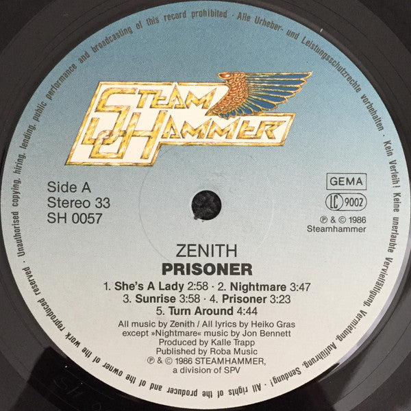 Zenith (23) -Prisoner