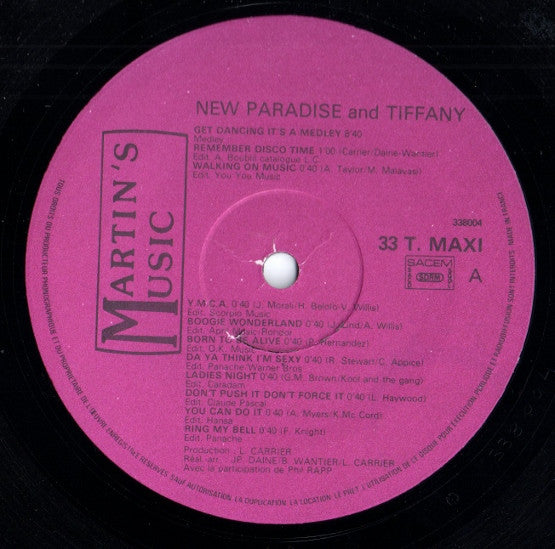 New Paradise And Tiffanie (2) -Get Dancing It's A Medley