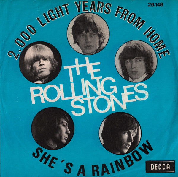 The Rolling Stones -2,000 Light Years From Home / She's A Rainbow