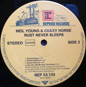 Neil Young & Crazy Horse -Rust Never Sleeps