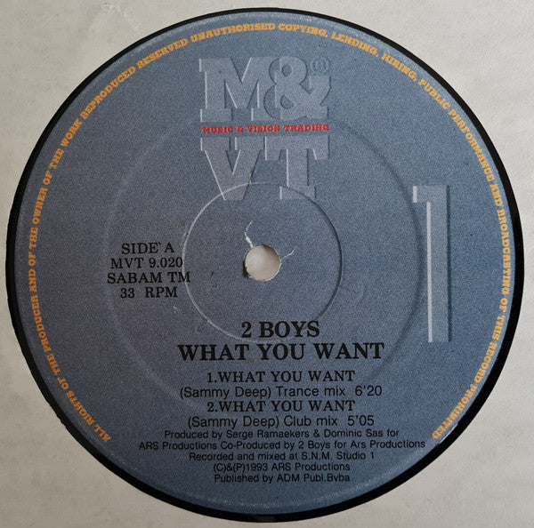 2 Boys* -What You Want