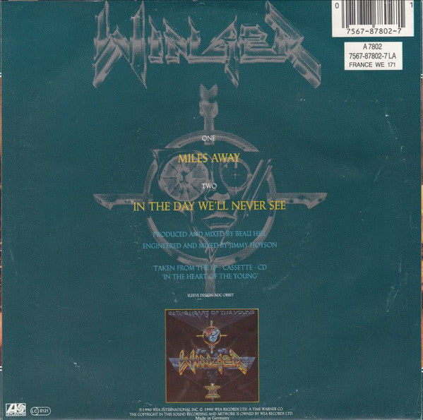 Winger -Miles Away