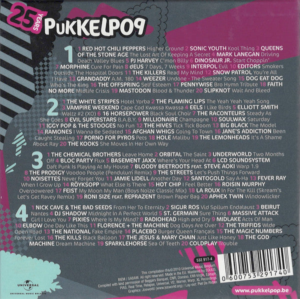 Various -25 Years Pukkelpop