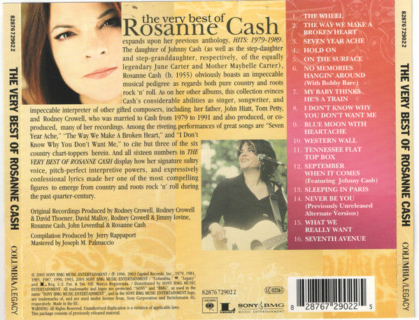 Rosanne Cash -The Very Best Of Rosanne Cash