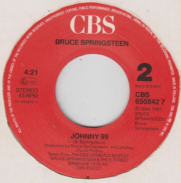 Bruce Springsteen & The E Street Band* -Born To Run