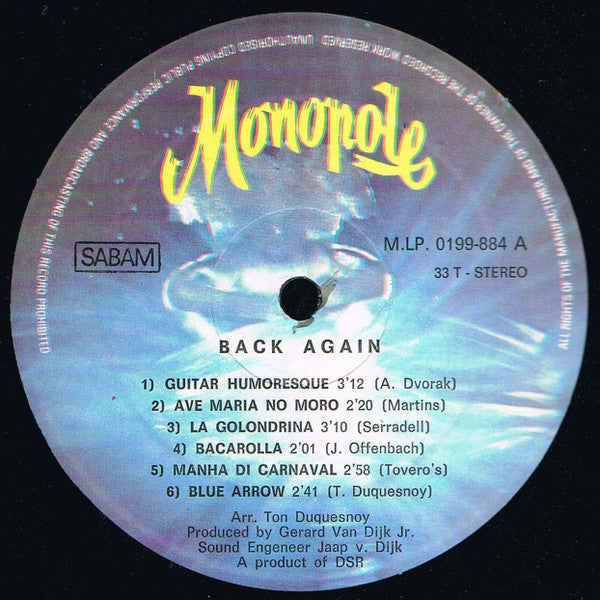The Shakin' Arrows -Back Again