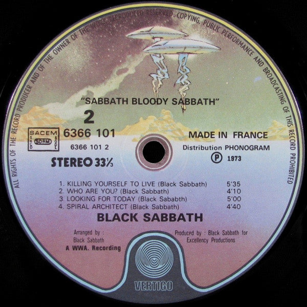 Black Sabbath - Sabbath Bloody Sabbath