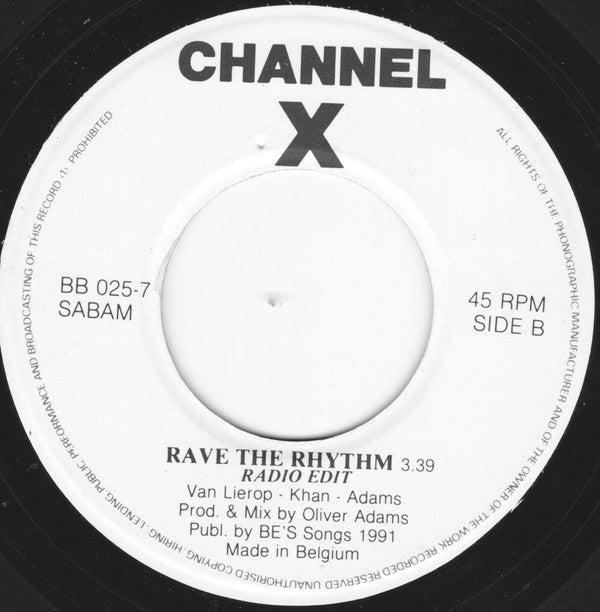 Channel X -Rave The Rhythm