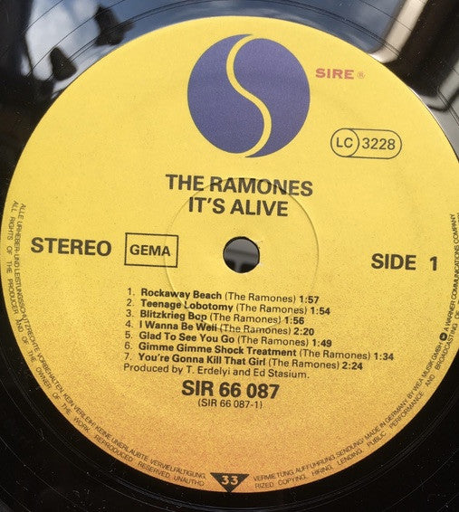 Ramones -It's Alive