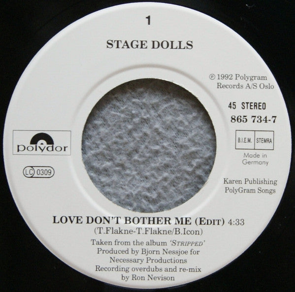 Stage Dolls -Love Don't Bother Me