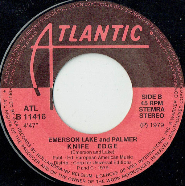 Emerson, Lake & Palmer -In Concert (Peter Gunn / Knife Edge)